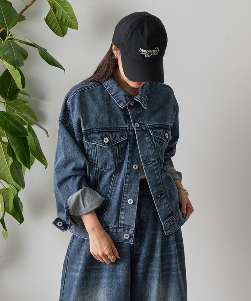 セール】ルーズフィットGジャン（デニムジャケット）｜COLONY 2139