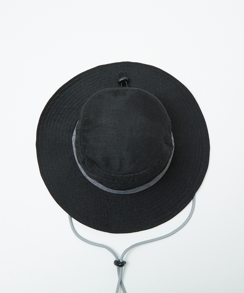 Ruben（ルーベン）の「【RUBEN/ルーベン】LINEN LIKE SAFARI HAT/リネンライクサファリハット/顎紐取り外し可能（ハット・メンズ・ブラック/ベージュ/ブラウン・フリー）」の11枚目の写真