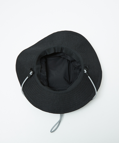 Ruben（ルーベン）の「【RUBEN/ルーベン】LINEN LIKE SAFARI HAT/リネンライクサファリハット/顎紐取り外し可能（ハット・メンズ・ブラック/ベージュ/ブラウン・フリー）」の12枚目の写真