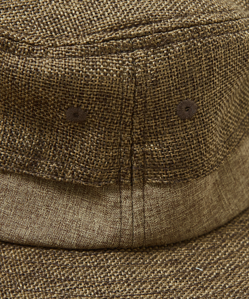 Ruben（ルーベン）の「【RUBEN/ルーベン】LINEN LIKE SAFARI HAT/リネンライクサファリハット/顎紐取り外し可能（ハット・メンズ・ブラック/ベージュ/ブラウン・フリー）」の20枚目の写真