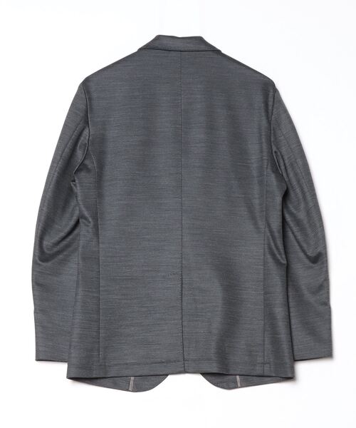 AOURE(アウール)の「CERIMONIA WOOL JERSEY JACKET(テーラードジャケット・メンズ・ブラウン/グレー・MEDIUM/LARGE/SMALL)」の14枚目の写真