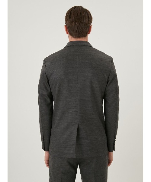 AOURE(アウール)の「CERIMONIA WOOL JERSEY JACKET(テーラードジャケット・メンズ・ブラウン/グレー・MEDIUM/LARGE/SMALL)」の10枚目の写真
