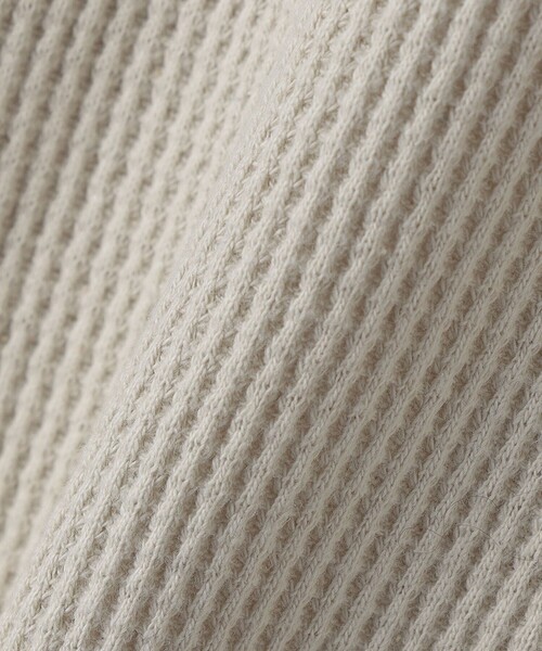 SHIPS（シップス）の「SHIPS KIDS:100～130cm / ワッフル 長袖 TEE（Tシャツ/カットソー・キッズ・ベージュ/ブルー・110/100/120/130）」の6枚目の写真