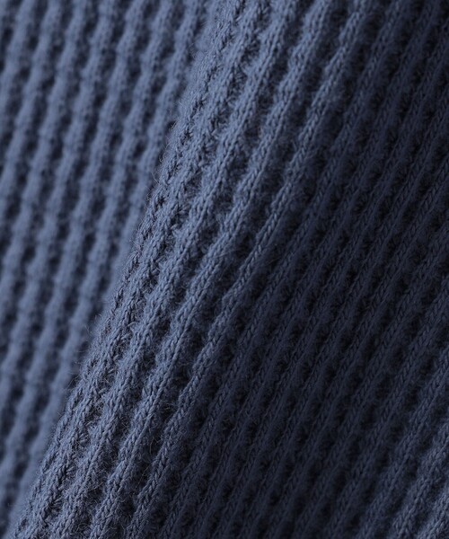 SHIPS（シップス）の「SHIPS KIDS:100～130cm / ワッフル 長袖 TEE（Tシャツ/カットソー・キッズ・ベージュ/ブルー・110/100/120/130）」の7枚目の写真