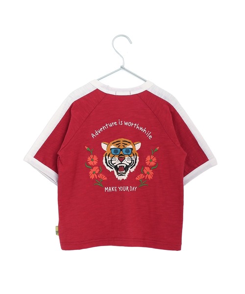 MAKE YOUR DAY(メイクユアデイ)の「トラスカジャン風半袖Tシャツ■パパサイズ(Tシャツ/カットソー・メンズ・ブルー/ブラック/レッド・L/M)」の3枚目の写真