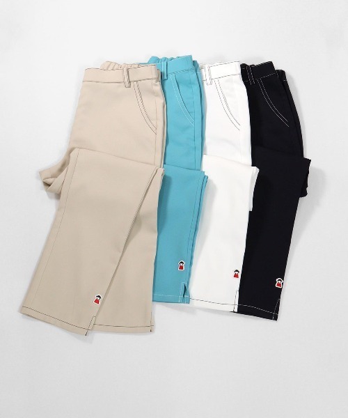 Picone CLUB(ピッコーネクラブ)の「裾ステッチ冷感パンツ(その他パンツ・レディース・ライトブルー/ベージュ/ネイビー/ホワイト・S/M/L/LL)」の7枚目の写真