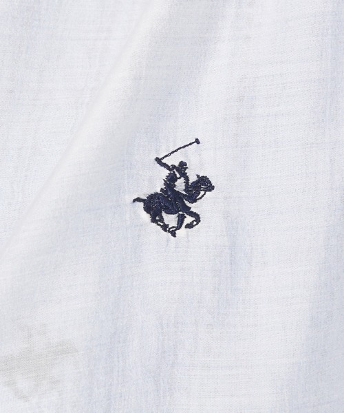BEVERLY HILLS POLO CLUB（ビバリーヒルズポロクラブ）の「【BEVERLY HILLS POLO CLUB / ビバリーヒルズ ポロクラブ】シアーシャツ / ワンポイント【WEB限定】（シャツ/ブラウス・レディース・ピンク/オフホワイト・フリー）」の13枚目の写真