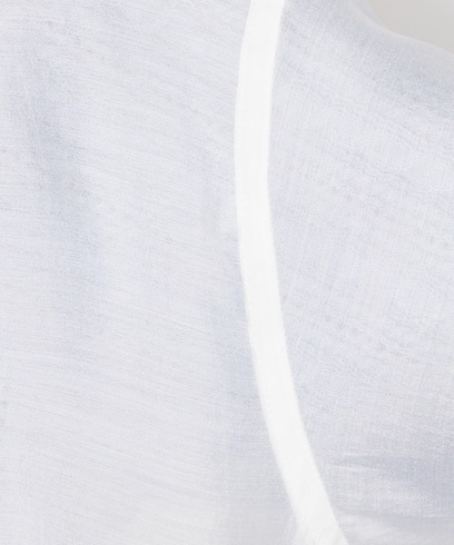 BEVERLY HILLS POLO CLUB（ビバリーヒルズポロクラブ）の「【BEVERLY HILLS POLO CLUB / ビバリーヒルズ ポロクラブ】シアーシャツ / ワンポイント【WEB限定】（シャツ/ブラウス・レディース・ピンク/オフホワイト・フリー）」の14枚目の写真