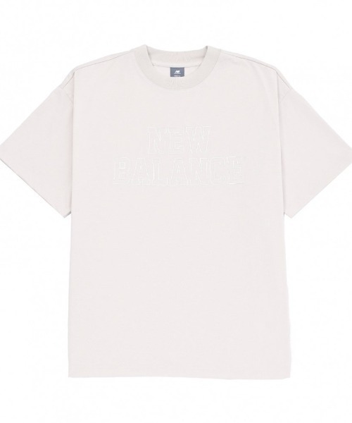 NEW BALANCE(ニューバランス)の「ニューバランス New Balance ショートスリーブTシャツ_オーバーサイズズド(Tシャツ/カットソー・メンズ・サンドグレー/オフホワイト/ブラック・S/M/L/LL/3L)」の3枚目の写真