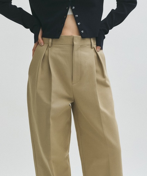 ADAM ET ROPE' コットンダブルクロスパンツ ADAM ET ROPE'｜コットンダブルクロスパンツ | Rakuten Fashion