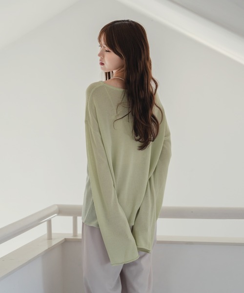 【Mi-sunflower2024SS】L'ESSAGE シアー journal standard L'essage（ジャーナルスタンダードレサージュ