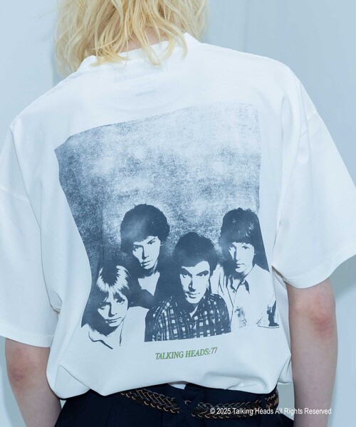 MONKEY TIME（モンキータイム）の「＜TALKING HEADS × monkey time＞ プリント Tシャツ（Tシャツ/カットソー・メンズ・ライトブルー/ホワイト/ダークグレー・S/M/L/XL）」の4枚目の写真