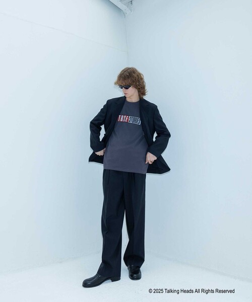 MONKEY TIME（モンキータイム）の「＜TALKING HEADS × monkey time＞ プリント Tシャツ（Tシャツ/カットソー・メンズ・ライトブルー/ホワイト/ダークグレー・S/M/L/XL）」の7枚目の写真