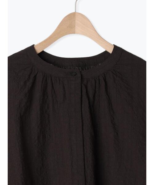 Samansa Mos2（サマンサ モスモス）の「バンドカラー比翼ブラウス（シャツ/ブラウス・レディース・サックスブルー/オフホワイト/チャコールグレー/ベージュ・F）」の20枚目の写真