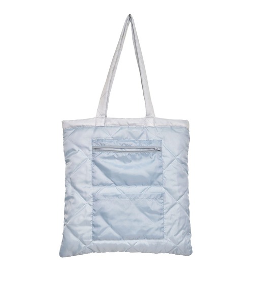 INTERPLAY(インタープレイ)の「【INTERPLAY x りょう】Unknown Quilted Tote Bag(UNISEX)(トートバッグ・メンズ・オレンジ/ライトグレー・FREE)」の8枚目の写真