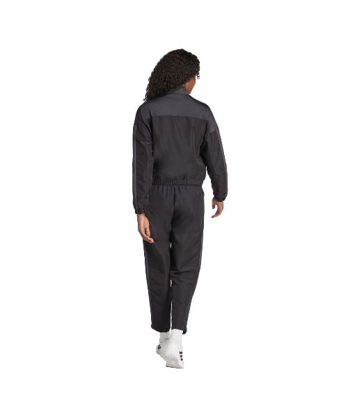adidas（アディダス）の「アディダス adidas ボールドブロック トラックスーツ（ジャージ・レディース・ブラック・S/M/L/XL）」の3枚目の写真