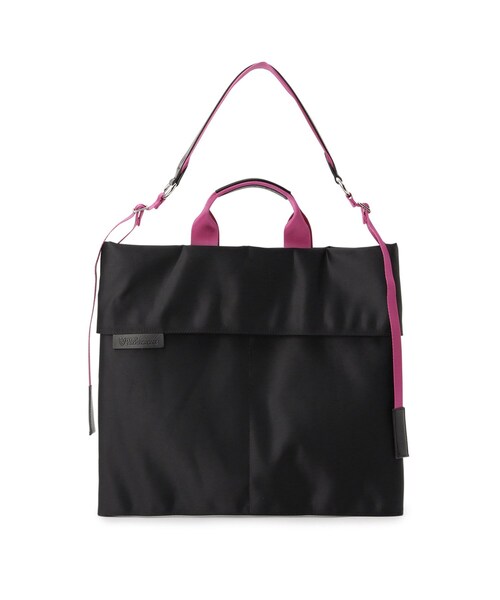 TOFF&LOADSTONE(トフアンドロードストーン)の「Air 2way shoulder(エア 2WAY ショルダー)L(ショルダーバッグ・レディース・ライトグレー系5/ブラック系6/ブラック/ピンク系その他・00)」の3枚目の写真