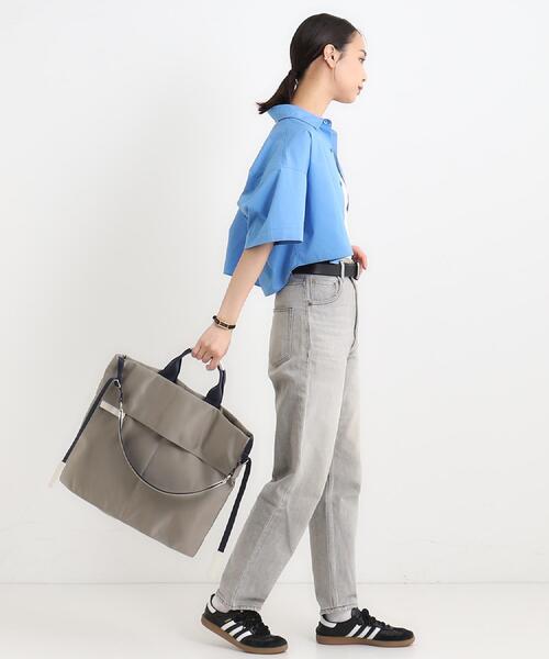 TOFF&LOADSTONE(トフアンドロードストーン)の「Air 2way shoulder(エア 2WAY ショルダー)L(ショルダーバッグ・レディース・ライトグレー系5/ブラック系6/ブラック/ピンク系その他・00)」の15枚目の写真