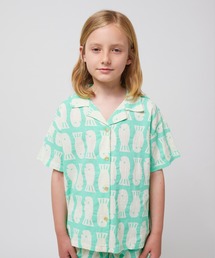 BOBO CHOSES({{V[Y)Lucky Fish all over woven shir(Vc/uEX)