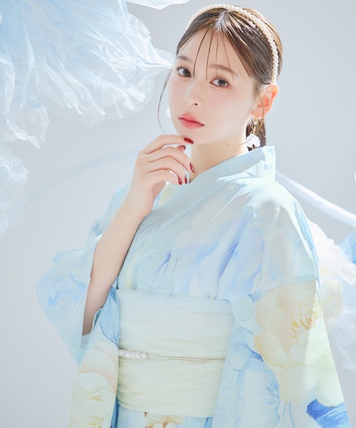 浴衣3点セット（浴衣・帯・下駄）（浴衣）｜sugar nine