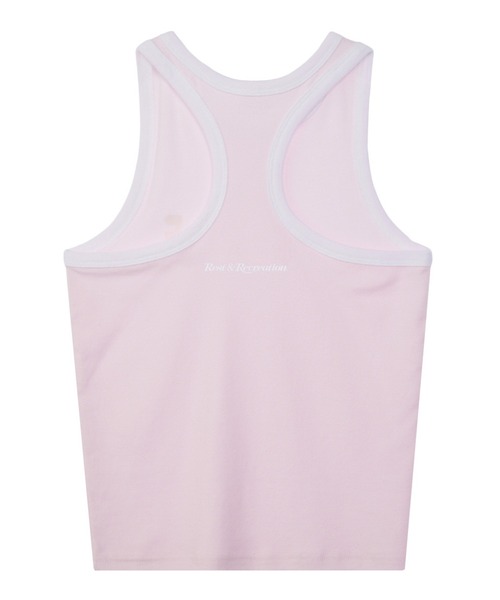 Rest&Recreation（レストアンドレクリエーション）の「Rest&Recreation/レストアンドレクリエーション RACER TANK TOP タンクトップ（タンクトップ・レディース・ブラック/スカイブルー/ピンク/ホワイト・FREE）」の12枚目の写真