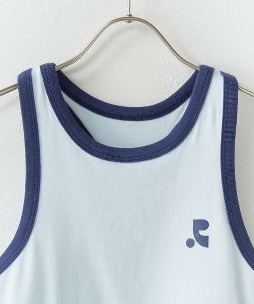 Rest&Recreation（レストアンドレクリエーション）の「Rest&Recreation/レストアンドレクリエーション RACER TANK TOP タンクトップ（タンクトップ・レディース・ブラック/スカイブルー/ピンク/ホワイト・FREE）」の17枚目の写真
