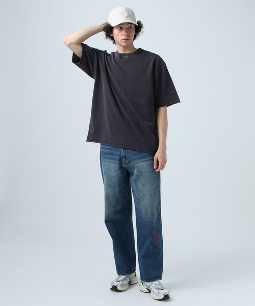 BAYFLOW（ベイフロー）の「[何枚あっても〇]SNOW半袖Tシャツ（Tシャツ/カットソー・メンズ・ブラック/ネイビー/ピンク/ライトグレー・LARGE/MEDIUM）」の20枚目の写真