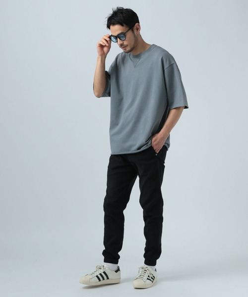 BAYFLOW（ベイフロー）の「[何枚あっても〇]SNOW半袖Tシャツ（Tシャツ/カットソー・メンズ・ブラック/ネイビー/ピンク/ライトグレー・LARGE/MEDIUM）」の5枚目の写真