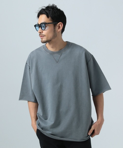 BAYFLOW（ベイフロー）の「[何枚あっても〇]SNOW半袖Tシャツ（Tシャツ/カットソー・メンズ・ブラック/ネイビー/ピンク/ライトグレー・LARGE/MEDIUM）」の7枚目の写真