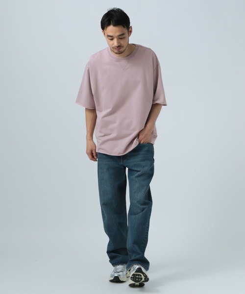 BAYFLOW（ベイフロー）の「[何枚あっても〇]SNOW半袖Tシャツ（Tシャツ/カットソー・メンズ・ブラック/ネイビー/ピンク/ライトグレー・LARGE/MEDIUM）」の17枚目の写真