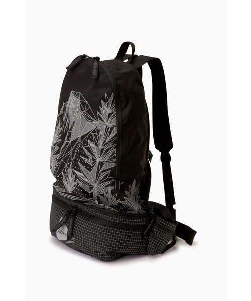 and wander（アンドワンダー）の「2WAY RIPSTOP BAG｜2WAYリップストップバッグ（バックパック/リュック・メンズ・ブラック/ブルー/オレンジ・FREE）」の8枚目の写真