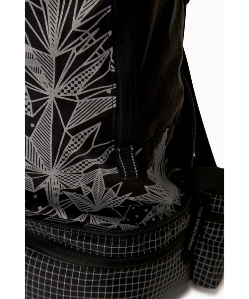 and wander（アンドワンダー）の「2WAY RIPSTOP BAG｜2WAYリップストップバッグ（バックパック/リュック・メンズ・ブラック/ブルー/オレンジ・FREE）」の14枚目の写真