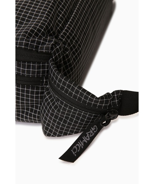 and wander（アンドワンダー）の「2WAY RIPSTOP BAG｜2WAYリップストップバッグ（バックパック/リュック・メンズ・ブラック/ブルー/オレンジ・FREE）」の21枚目の写真