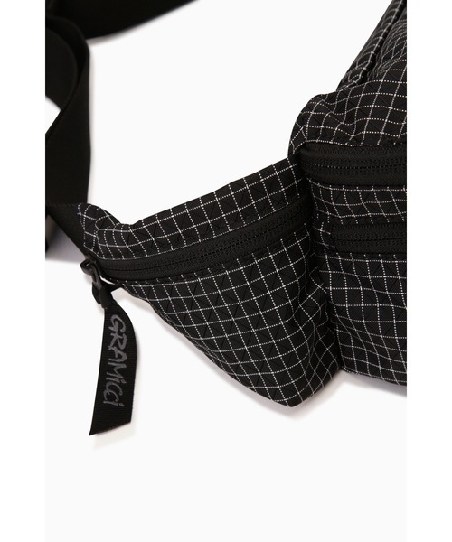 and wander（アンドワンダー）の「2WAY RIPSTOP BAG｜2WAYリップストップバッグ（バックパック/リュック・メンズ・ブラック/ブルー/オレンジ・FREE）」の22枚目の写真