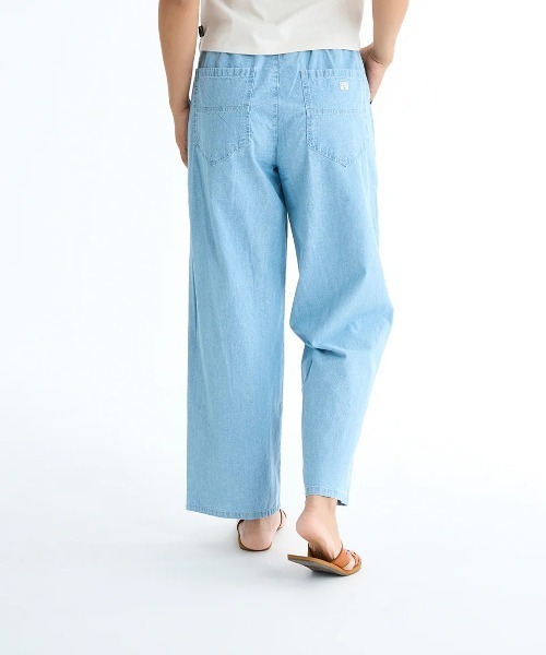 BILLABONG(ビラボン)の「BILLABONG レディース EASY LONG PANTS ロングパンツ 【2025年春夏モデル】/ビラボンウエストゴムイージーパンツ(その他パンツ・レディース・ベージュ/インディゴブルー/ライトブルー/ブラック系その他・MEDIUM/LARGE)」の8枚目の写真