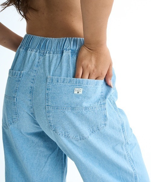 BILLABONG(ビラボン)の「BILLABONG レディース EASY LONG PANTS ロングパンツ 【2025年春夏モデル】/ビラボンウエストゴムイージーパンツ(その他パンツ・レディース・ベージュ/インディゴブルー/ライトブルー/ブラック系その他・MEDIUM/LARGE)」の11枚目の写真