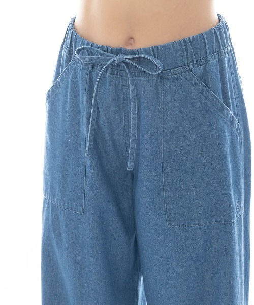BILLABONG(ビラボン)の「BILLABONG レディース EASY LONG PANTS ロングパンツ 【2025年春夏モデル】/ビラボンウエストゴムイージーパンツ(その他パンツ・レディース・ベージュ/インディゴブルー/ライトブルー/ブラック系その他・MEDIUM/LARGE)」の16枚目の写真