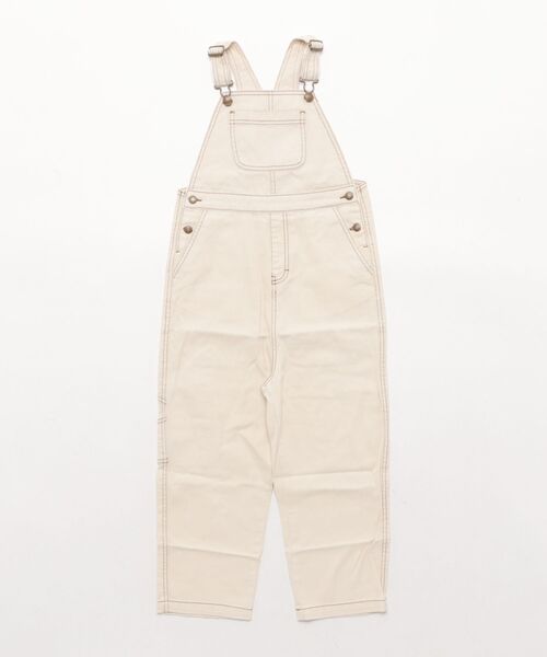 Rylee + Cru Utility Overall || Navy Pinstripe main image 1