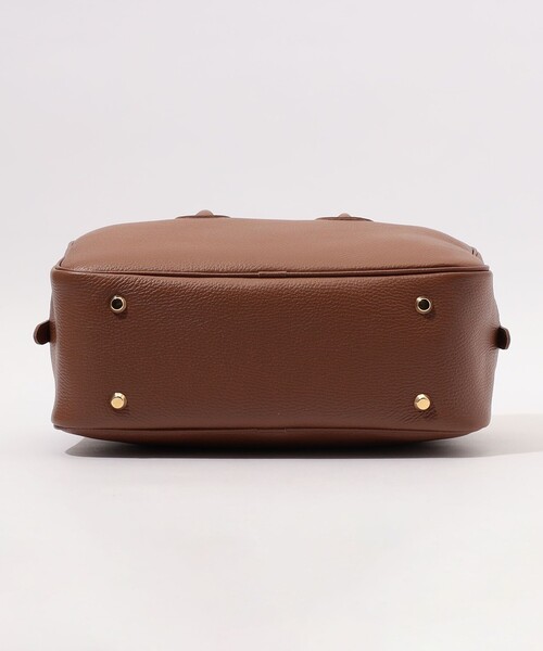 YOUNG&OLSEN The DRYGOODS STORE（ヤングアンドオルセン）の「YOUNG&OLSEN EMB STUDEDENT M バッグ（ボストンバッグ・レディース・ブラック/ブラウン・FREE）」の7枚目の写真