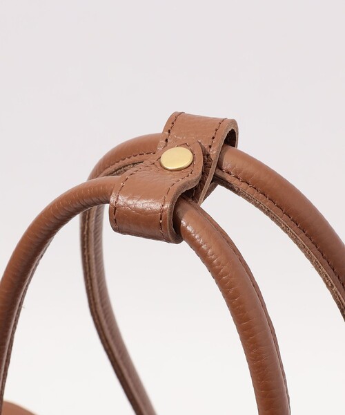 YOUNG&OLSEN The DRYGOODS STORE（ヤングアンドオルセン）の「YOUNG&OLSEN EMB STUDEDENT M バッグ（ボストンバッグ・レディース・ブラック/ブラウン・FREE）」の15枚目の写真