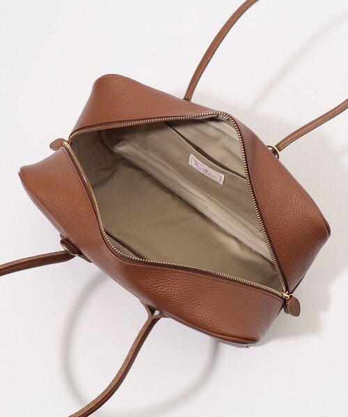 YOUNG&OLSEN The DRYGOODS STORE（ヤングアンドオルセン）の「YOUNG&OLSEN EMB STUDEDENT M バッグ（ボストンバッグ・レディース・ブラック/ブラウン・FREE）」の14枚目の写真