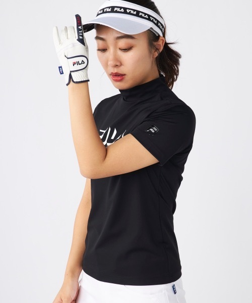 セール】【FILA GOLF/フィラゴルフ】レディースモックネック半袖