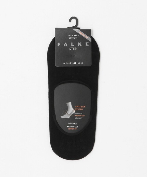 FALKE（ファルケ）の「＜FALKE＞ ステップ インビジブル/ソックス（ソックス/靴下・メンズ・グレー/ブラック・FREE）」の2枚目の写真