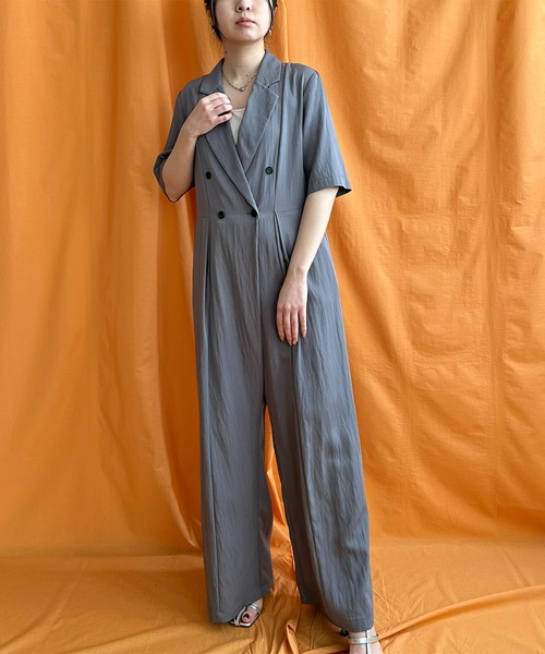 ハーフスリーブジャンプスーツ LHELBIE│Eimee Law & LHELBIE