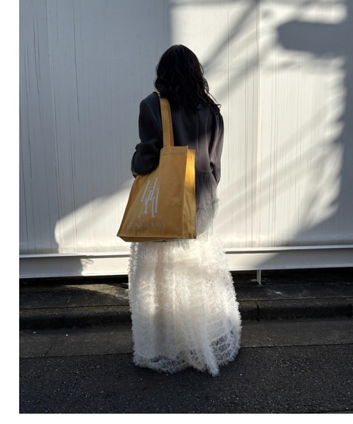 HONEY MI HONEY（ハニーミーハニー）の「【ZOZO限定】HONEY logo totebag（トートバッグ・レディース・グリーン/ラベンダー/オフホワイト/レッド/サックスブルー/ピンク/イエロー・FREE）」の22枚目の写真