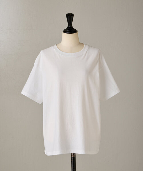 「BEARDSLEY」 半袖Tシャツ FREE ホワイト レディース BEARDSLEY 「BEARDSLEY」 半袖Tシャツ FREE ホワイト レディース