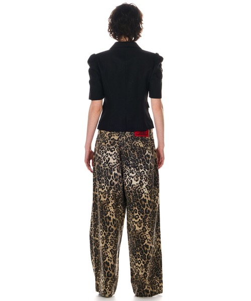 パンツ BEEDEN LEOPARD PRINT WIDE STRAIGHT PANTS パンツ BEEDEN LEOPARD PRINT WIDE STRAIGHT PANTS BEEDEN