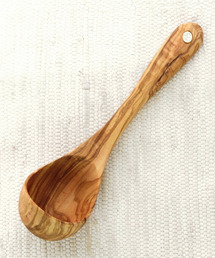 UNBILLION（アンビリオン）の「アフリカンスクエアー AFRICANSQUARE / オリーブ木 おたま 小 25cm（カトラリー）」