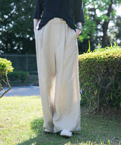 soerte ワイドスラックス オフホワイト サイズ3 soerte 「soerte」 スラックス 3 ホワイト メンズ : ZOZOTOWN