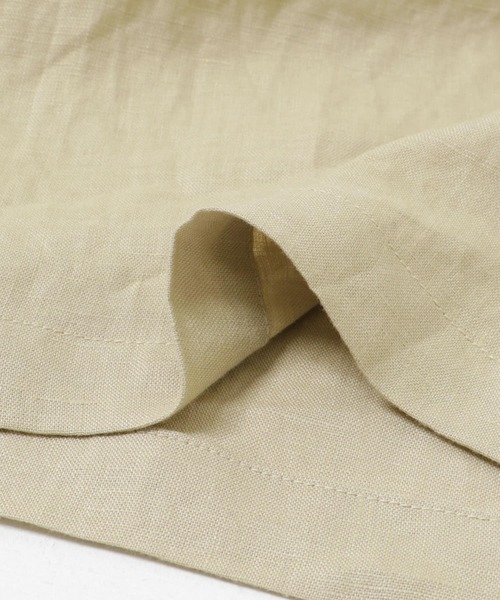 URBAN RESEARCH（アーバンリサーチ）の「『3サイズ展開』new basic　リネンイージーワイドスラックス（その他パンツ・レディース・オフホワイト/ライトベージュ/ブラック・36/38/40）」の15枚目の写真